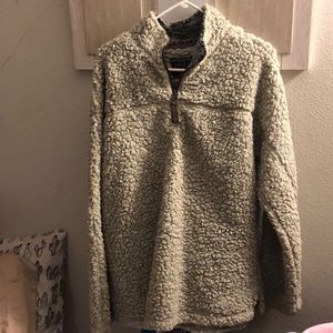 True Grit Frosty Tip 1/4 Zip Pullover || True Grit